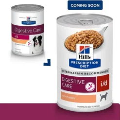 Hill's Prescription Diet||Hill's Prescription Diet Hill's Prescription Diet i/d Digestive Care with Turkey Canned Dog Food, 13-oz & Hill's Prescription Diet i/d Digestive Care Chicken Flavor Dry Dog Food -Outlet Sullivan Supply Store 276960 PT2. SY630 V1644980482