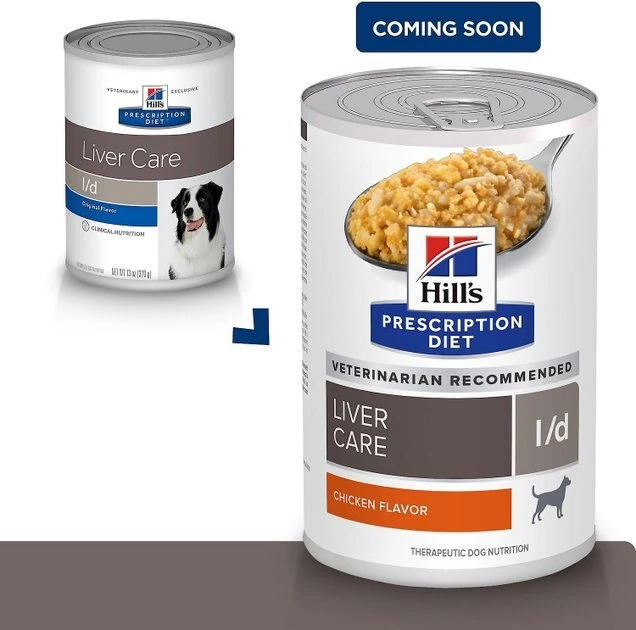 Hill's Prescription Diet l/d Liver Care Original Flavor Wet Dog Food 4 Hill's Prescription Diet l/d Liver Care Original Flavor Wet Dog Food - Image 2