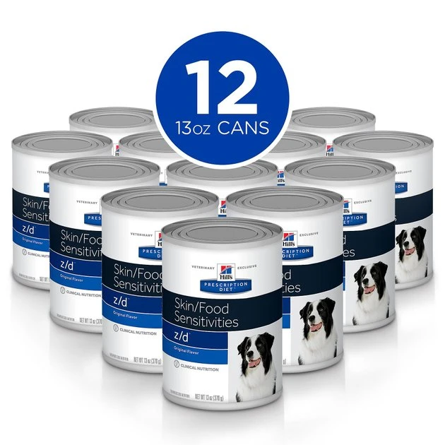Hill's Prescription Diet z/d Skin/Food Sensitivities Original Flavor Wet Dog Food 4 Hill's Prescription Diet z/d Skin/Food Sensitivities Original Flavor Wet Dog Food - Image 2