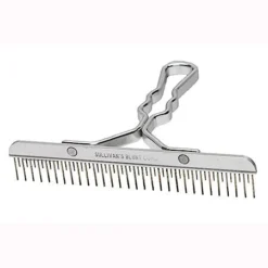 Sullivan Supply Aluminum Handle Blunt Tooth Fluffer Farm Animal Comb