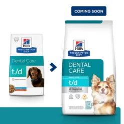 Hill's Prescription Diet t/d Dental Care Small Bites Chicken Flavor Dry Dog Food -Outlet Sullivan Supply Store 69792 PT1. SY630 V1641402697