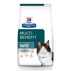 Hill's Prescription Diet w/d Multi-Benefit with Chicken Dry Cat Food