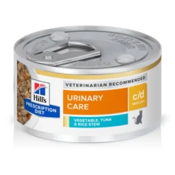 Hill's Prescription Diet c/d Multicare Urinary Care Vegetable, Tuna & Rice Stew Wet Cat Food